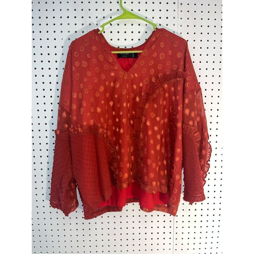 Religion London oversized blouse